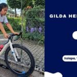 Gilda Hernández, a para-cycling athlete, training on rollers in a Mexico kit ahead of Mexican Track Nationals 2026 in Xalapa, Veracruz.