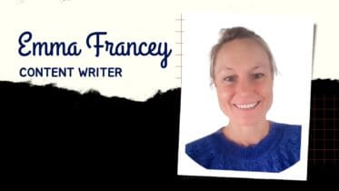 Emma Francey, content writer at Oax Sport, portrait thumbnail with her name and title.
