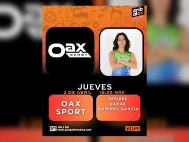 Tribu al Extremo promo for Oax Sport featuring basketball athlete Desiree Dánae Ramírez García on Thursday, April 2, 2026 at 7:00 p.m.