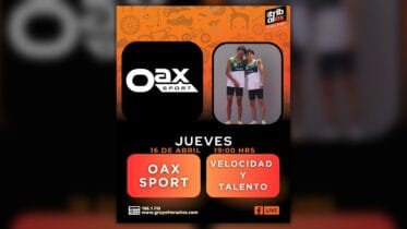 Tribu al Extremo promo for Oax Sport featuring Emilio Jiménez Camal and Óscar Alejandro Cruz Cervantes in an episode about speed, talent, and Nacional CONADE.