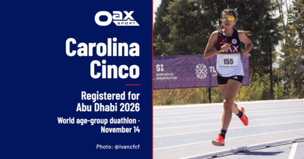 Carolina Cinco est inscrite aux Mondiaux de duathlon 2026 à Abou Dhabi